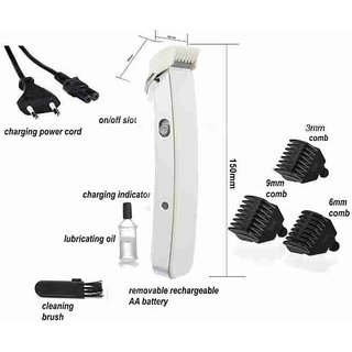ACM Unique Trimmer NS-216 Branded Quality Men Boy Rechargeable Trimmer Clipper Stainless Steel Blades