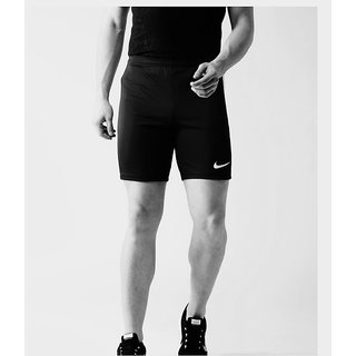 Nike Black Polyester Lycra Running Shorts Nike Black Polyester Lycra Running Shorts