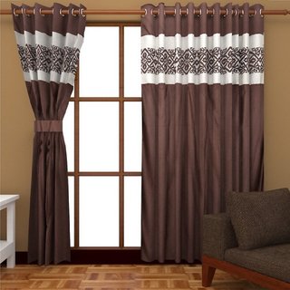 Buy Cloud India Door Window Curtains Polyster Living Room Bed Room Curtains Pack Of 1 With Attractive Color Online Get 55 Off