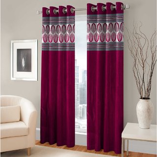Buy Cloud India Door Window Curtains Polyster Living Room Bed Room Curtains Pack Of 1 With Attractive Color Online Get 55 Off