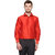 Khoday Williams Men's Red Poly Silk Solid Party Shirt