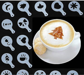 Coffee Decorating Stencils (16 designs)