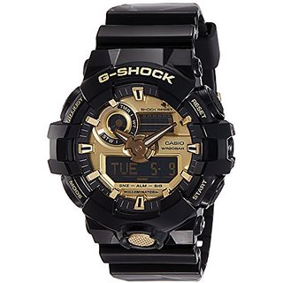Casio G-Shock Analog-Digital Gold Dial Mens Watch-Ga-71