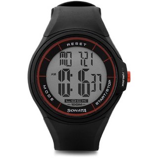 Buy Sonata Round Digital Watch For Men NE7992PP01J Online 1799