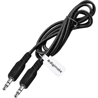 (Pack of 2) Digimate Aux Cable - Black