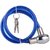 KunjZone Blhcl-6132 Steel Cable For Bike And Cycles Helmet Lock (Blue Pack Of 1)