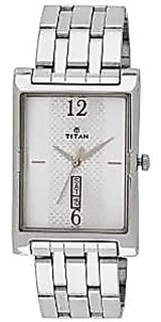 Buy Titan Quartz Silver Dial Mens Watch 1641SM01 Online 2094