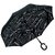 Kumaka Upside Down Portable UV Resistant Umbrella With C Shape Handle