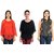 Timbre Women Stylish Women Casual Tops Combo Pack Of 3