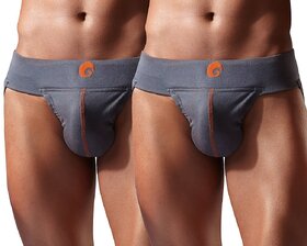 omtex Neo Supporters - Grey Jocktraps - Large (Pack of 2)