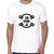 Crazy Sutra Half Sleeve Casual Printed Unisex Boy's/Girl's/Men's/Women's White Premium Dry-Fit Polyester Tshirt T-TrainHardGymOrStayHomeSM