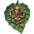 SAARTHI Rajasthani Multicolour Ethnic Elegant Divine Spiritual Auspicious Handmade Decorative Feng Shui Metal Pan Leaf H