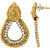 Asmitta Jewellery Gold Plated Gold Zinc Dangle Earrings For Women