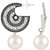 Asmitta Jewellery Silver Plated Silver Zinc Dangle Earrings For Women
