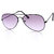 Davidson Peach Aviator Sunglasses ( DN-038-GREY-ATR )