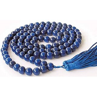 Rebuy Blue Hakik Mala 6 mm 108+1 Beads