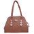 ARD Brown Plain Handbag
