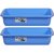 Samruddhi Plastic Tray (32.5 cm x 26.5 cm x 7cm, Pack of 2)