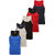Solo Mens Trendy U  Neck Sporty Cotton Vest (Pack of 5)