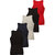 Solo Mens Trendy U  Neck Sporty Cotton Vest (Pack of 5)