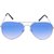 Victoria Blue Aviator Sunglasses With Box