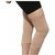 CAP SUPPORT LYCRA PREMIUM Knee, Calf  Thigh Support (Beige) (Free Size)