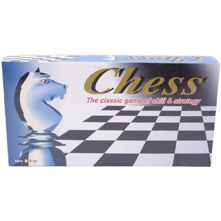SHRIBOSSJI Chess Board Game For Kids and Family (The classic game of skill strategy) Board Game