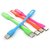 Combo of BW Selfie Stick and USB LED Light (Assorted Colors)