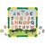 SHRIBOSSJI Kirat 2 in 1 Wooden Educational Alphabet Puzzle with Snake and Ladders (Dice and Token Included)  (Multicolo