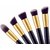 Looks United Cosmetic Makeup Brush Set (Pack of 10)