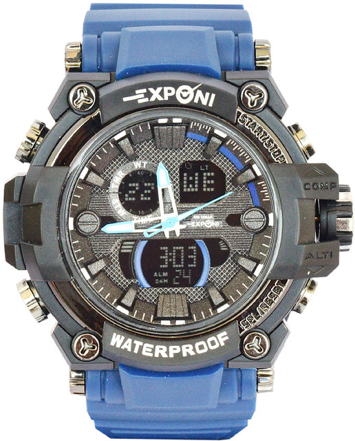 Buy VITREND R TM Exponi WR 20 BAR Stylish New Designed Official looking Ana log Digital Sports Watch For Men Online 1299 from ShopClues