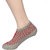 U.K size 7 Handmade Woolen Socks 100 soft KC Women Socks (Grey  Red) peacock design.