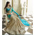 Women's Lycra Georgette Embroidery Designer Saree with Blouse