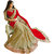 Women's Red Georgette+Lycra Sari With Blouse