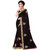 Meia brand new collection black designer sarees with blouse piece