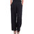 Pixie Formal Rayon Palazzo Plain Pants/Trousers in Combo for Women with 2 Side Pockets with Side Zip Closure (Pack of 1)