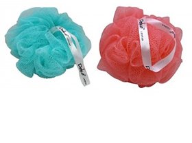 Body Puff Loofah for Women and Mens Bathing /Shower Pouf Scrubber  pack of 2