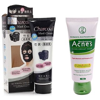 Charcoal face mask anti blackhead 130ml