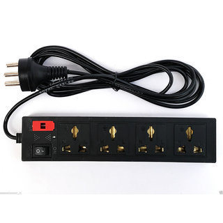 Extension Cord Board with 3 yard wire 4 Socket + 1 switch Power Strip,Long Wire
