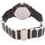 IIK Collection  Silver Ladies Quartz Analog Black Round Dial Women's Watch
