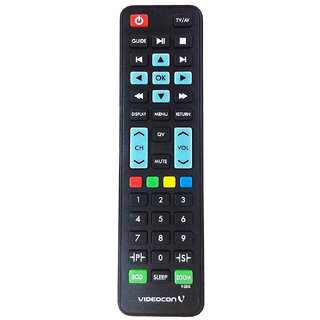MASE Videocon LED LCD TV Remote Control 2BG (Black)