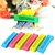 Fashion Sutra Pouch Sealer Clip Plastic Space Saving Bags for Kitchen Food Storage - Set Of 12