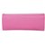 Aliado Faux Leather Solid Pink Magnetic Snap Fold Over Style Clutch