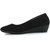 Sapatos  Women's Black Wedges