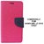BRAND FUSON Mercury Goospery Fancy Diary Wallet Flip Cover for Samsung Galaxy J2 2018 Premium Quality - Pink