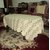 AH  Light Brown Net  Center Table Cover ( Size  60x40 inch )