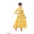 Sampoorna's Keshi Casual Wear Yellow Multicoloured Stitched Printed Cotton Kurti