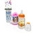 Combo Set of 3 Baby Feeding Bottle 150ml Print, 250ml Spoon Bottle and Smart Cup Sipper