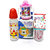 Combo Set of 3 Baby Feeding Bottle 250ml Print, 150ml Spoon Bottle and Smart Cup Sipper