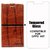 Rich Boss Fancy Diary Wallet Flip Case Cover for OPPO A57  (Dark Brown) + Tempered Glass Premium Quality by MOBIMON
